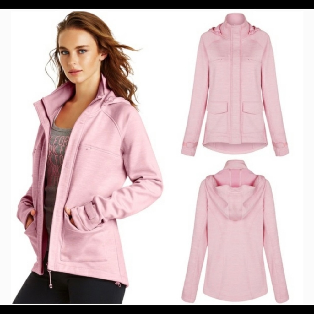 Lorna Jane Pink Utility Jacket Size medium